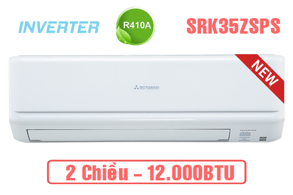 Điều hòa Mitsubishi Heavy 12.000BTU 2 chiều inverter SRK/SRC35ZSPS-W5