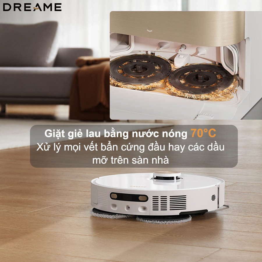 Robot hút bụi lau nhà Dreame X40 Ultra – Bản Quốc Tế