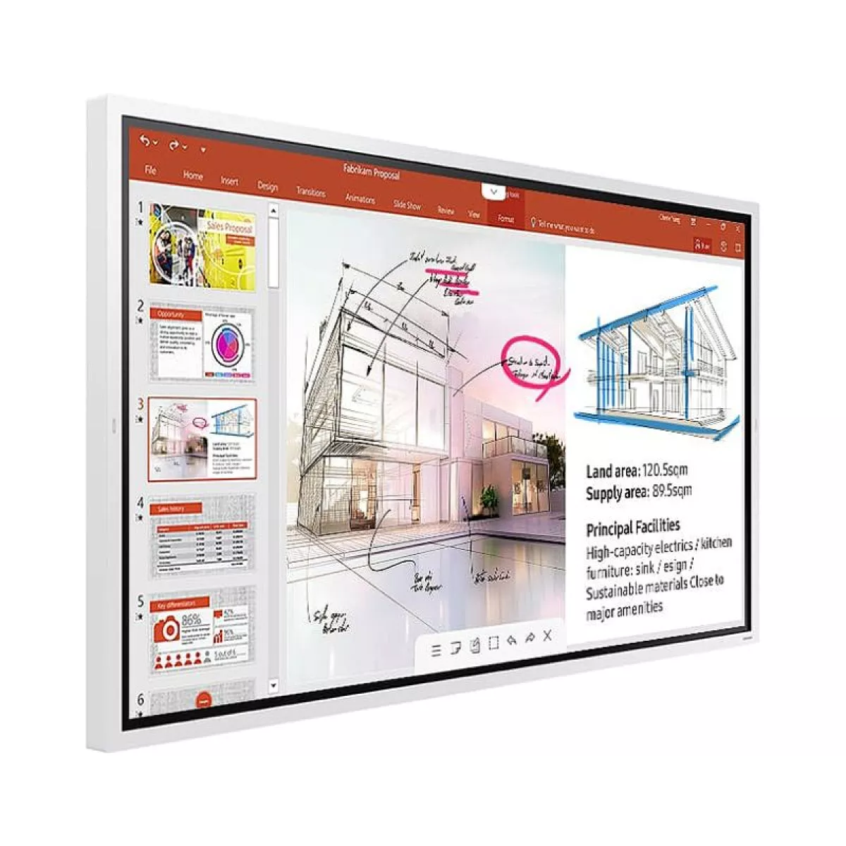 Màn hình tương tác Samsung Flip Pro 65 inch (LH65WMBWBGCXXV)