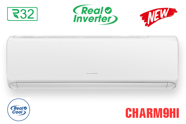 Điều hòa Gree 9000 BTU 2 chiều inverter CHARM9HI