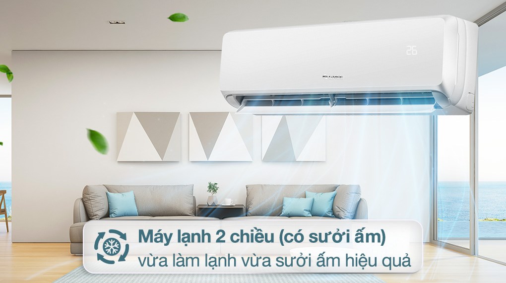 Điều hòa 2 chiều Gree Inverter 13648 BTU CHARM12HI