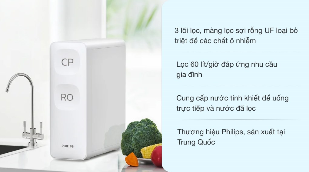 Máy lọc nước RO Philips AUT2015 2 lõi