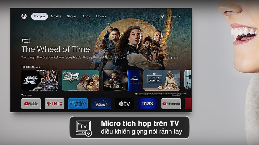 Google Tivi OLED Sony 4K 65 inch K-65XR80 ( 2024)