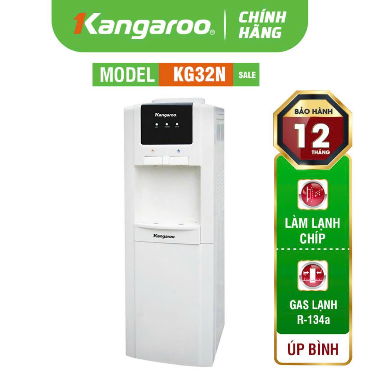 Cây nước 2 vòi Kangaroo KG32N