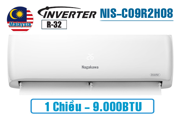 Điều hòa Nagakawa inverter 9000BTU 1 chiều NIS-C09R2T29