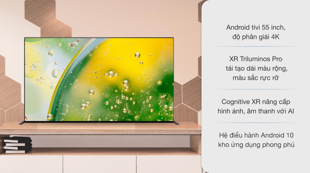 Android Tivi OLED Sony 4K 55 inch XR-55A90J