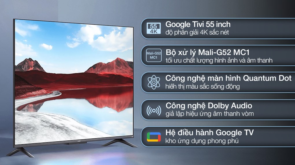 Tivi Xiaomi A Pro 4K 55 inch L55MA-SSEA