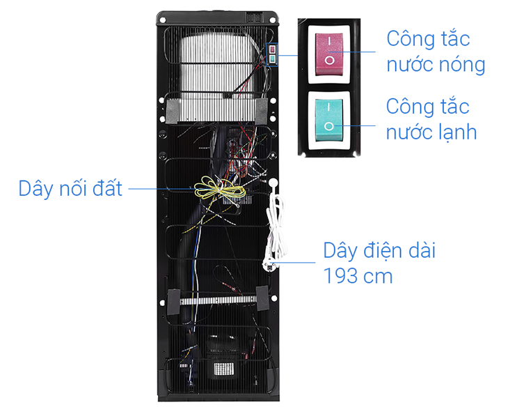 Cây nước nóng lạnh Toshiba RWF-W1917TV(K)