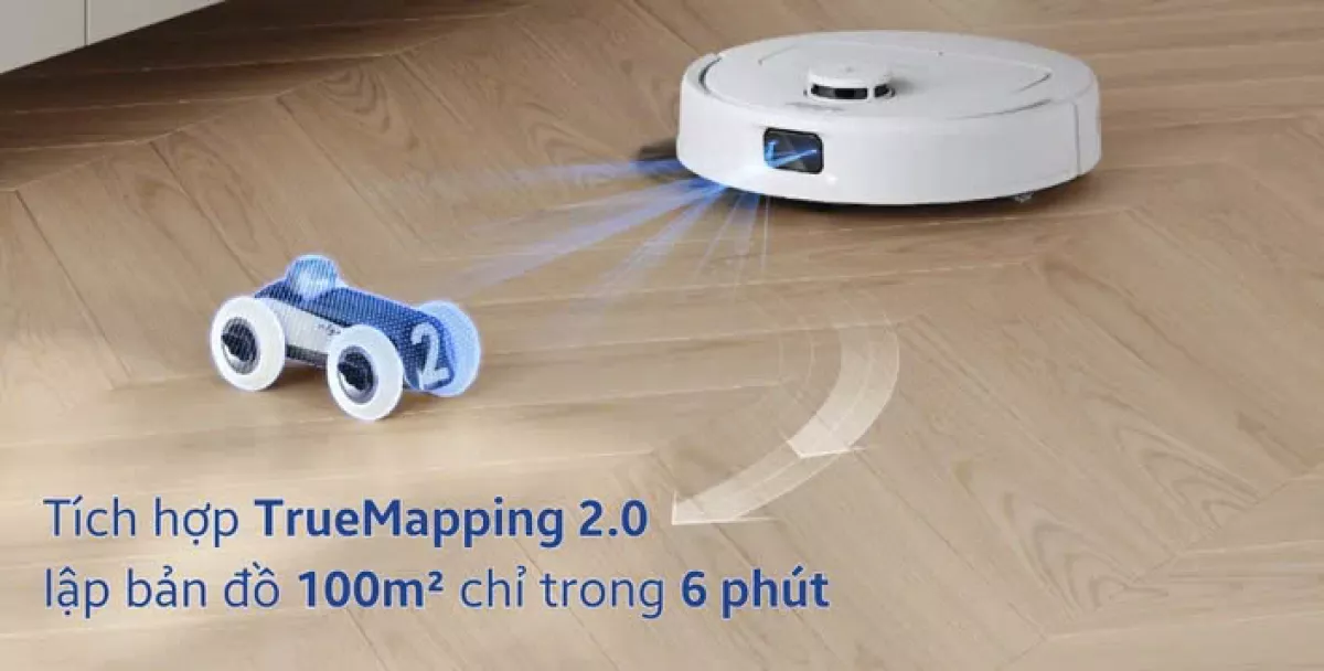 Robot hút bụi lau nhà Ecovacs Deebot N30 Pro Omni – Bản Quốc Tế