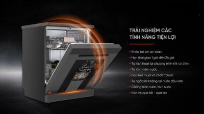 Máy rửa chén độc lập Junger Leopard DWJ-143