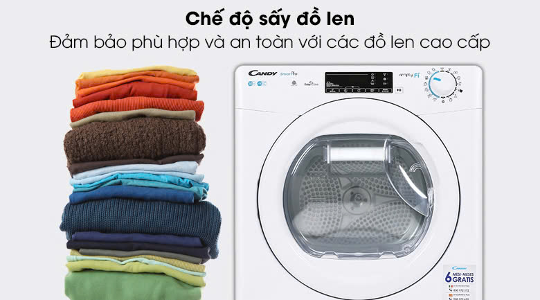 Máy sấy ngưng tụ Candy 10 kg CSO C10TE-S