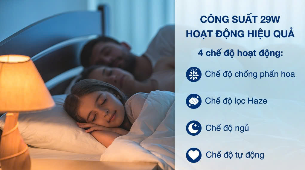 Máy lọc không khí Sharp KI-N40V-H 29W