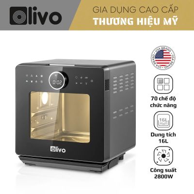 Nồi Chiên Hấp Đa Năng OLIVO SF16 PRO 2025