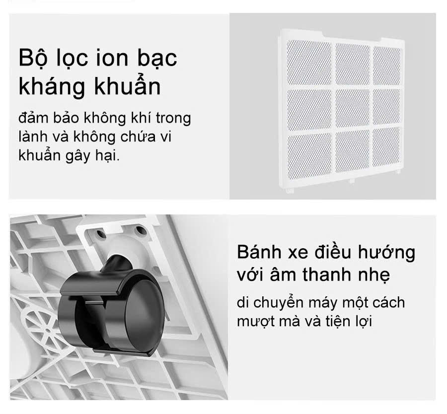 Máy hút ẩm không khí thông minh NEW WIDETECH 10L WDH27B10FW