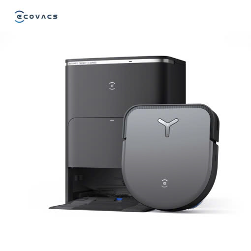 Robot hút bụi lau nhà Ecovacs Deebot X5 Pro Omni (Trắng/ Đen)