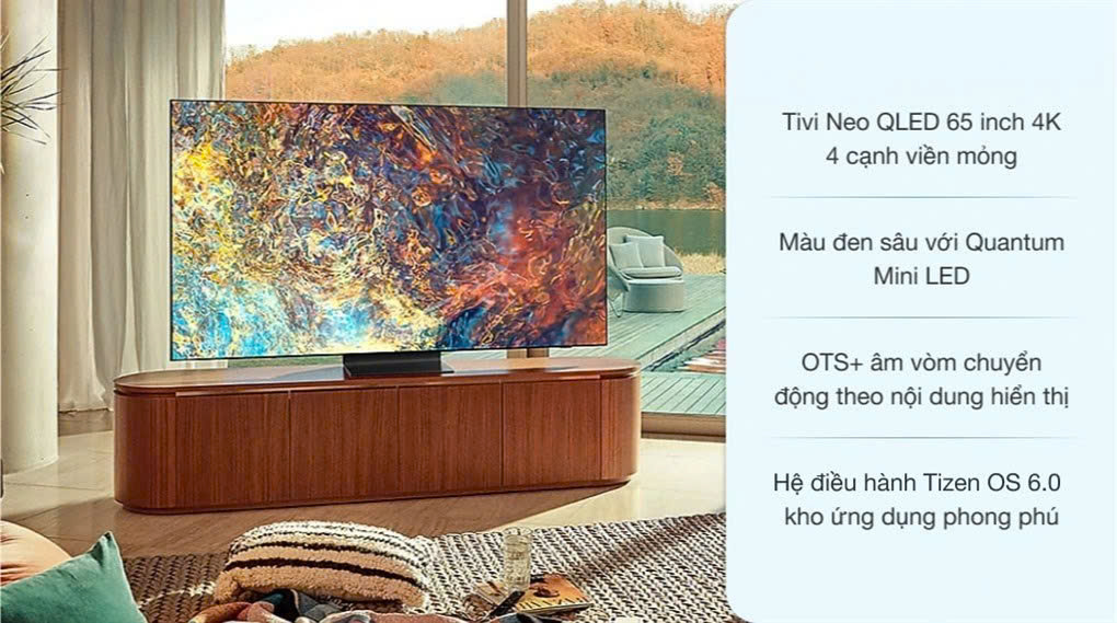 Smart Tivi Neo QLED 4K 65 inch Samsung QA65QN90A
