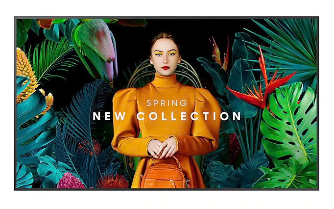65 inch Crystal UHD Signage QBC LH65QBCEBGCXXV