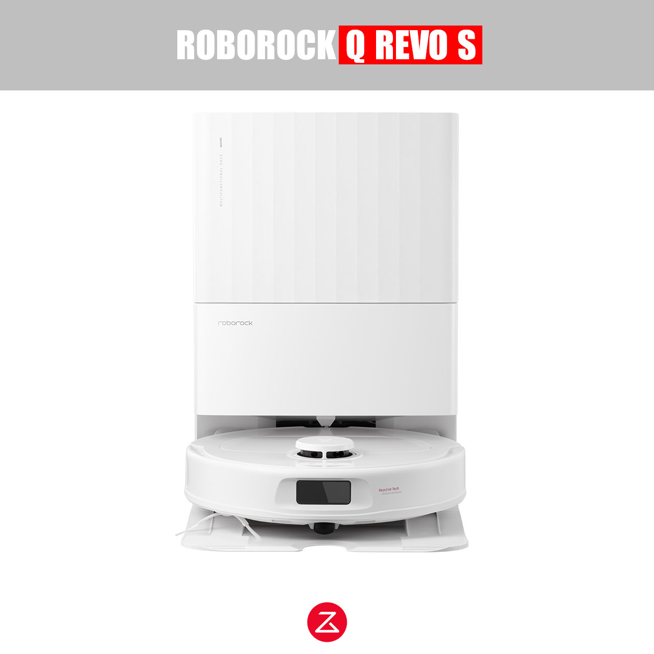 Robot Hút Bụi Lau Nhà Roborock Q Revo S  (trắng/ đen) – Hàng Chính Hãng