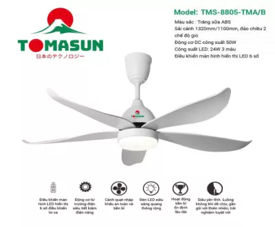 Quạt Trần TMS-8805-TMB