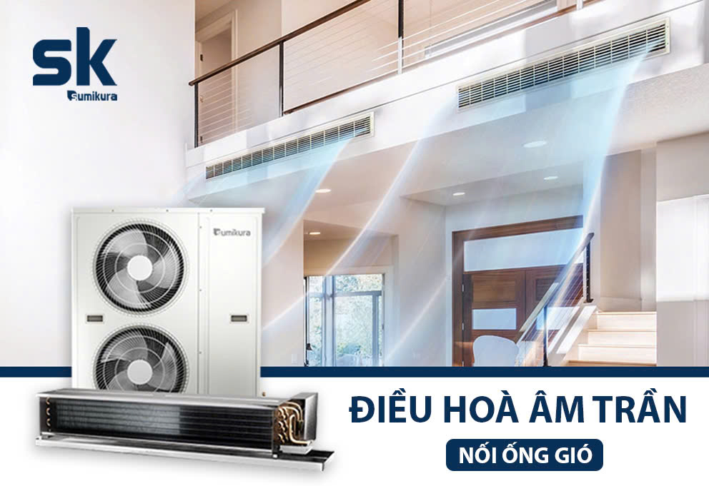 Điều hòa âm trần nối ống gió Sumikura ACS/APO-280