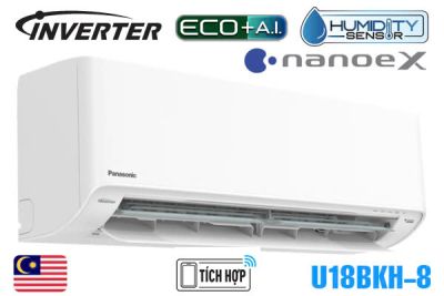 Điều hòa Panasonic 18000BTU 1 chiều inverter U18BKH-8