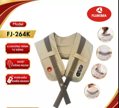 Đai Massage Vai gáy cao cấp Fujikima FJ 264K