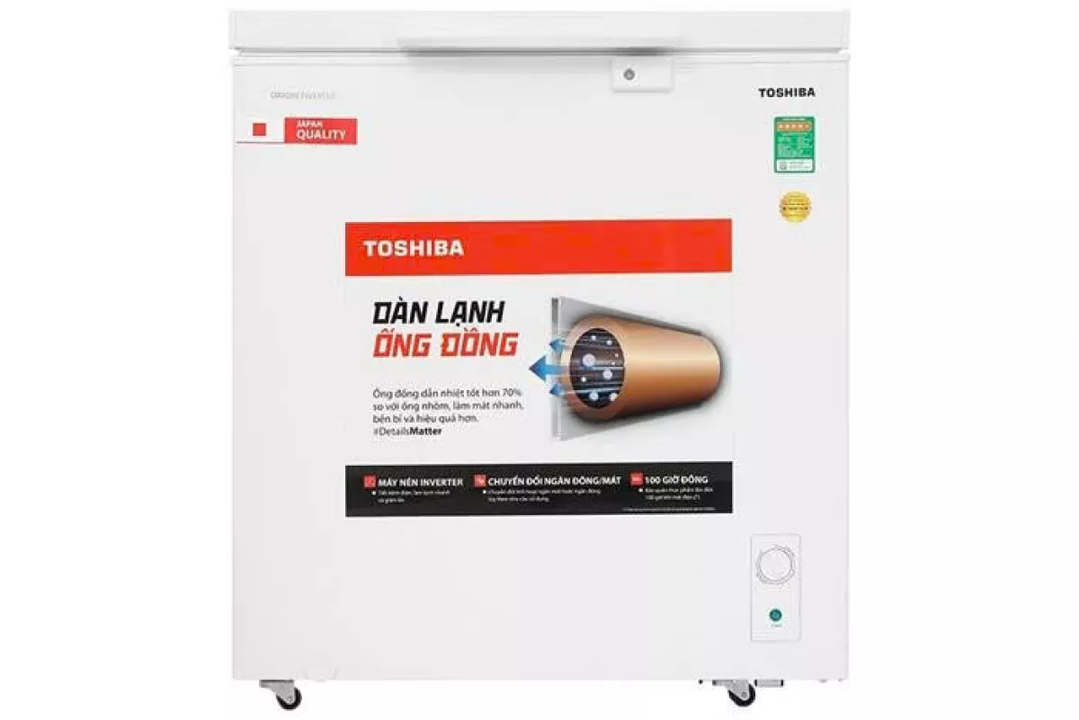 Tủ đông Toshiba Inverter 201 lít GR-RC265CM-PMV(01)