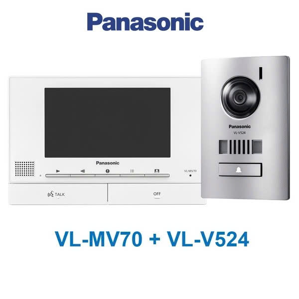 Bộ chuông cửa màn hình VL-MV70 + Nút VL-V524 Panasonic