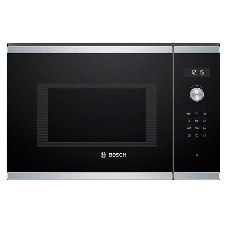LÒ VI SÓNG CÓ NƯỚNG ÂM TỦ BOSCH BEL554MS0B SERIE 6 25 LÍT