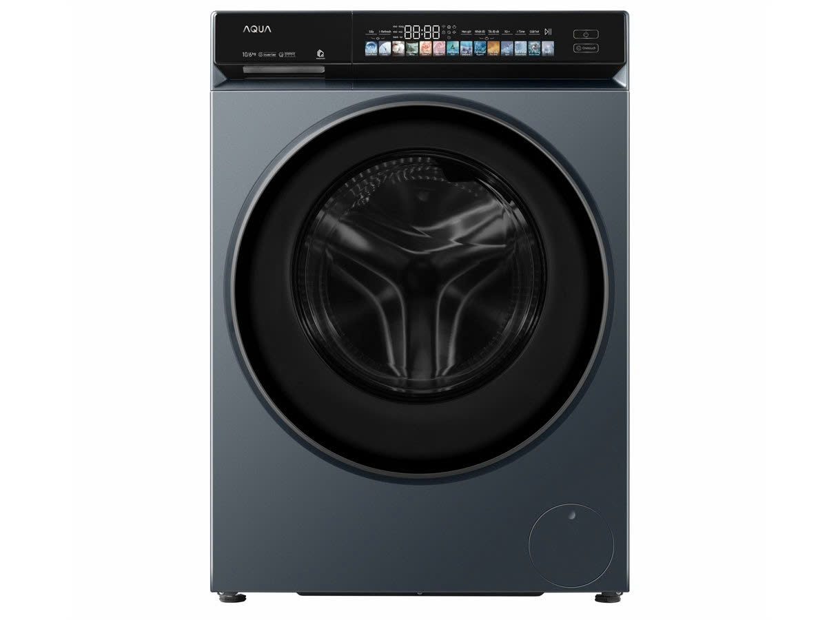 Máy giặt sấy Aqua Inverter AWD12-BD4377U1L(GN) (giặt 12kg, sấy 7kg)