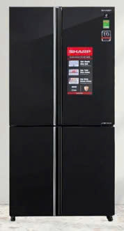 Tủ lạnh Sharp Inverter 572 lít SJ-FX650V-MK