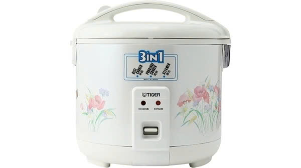 Nồi cơm điện Tiger 1.8 lít JNP-1803 trắng/hồng