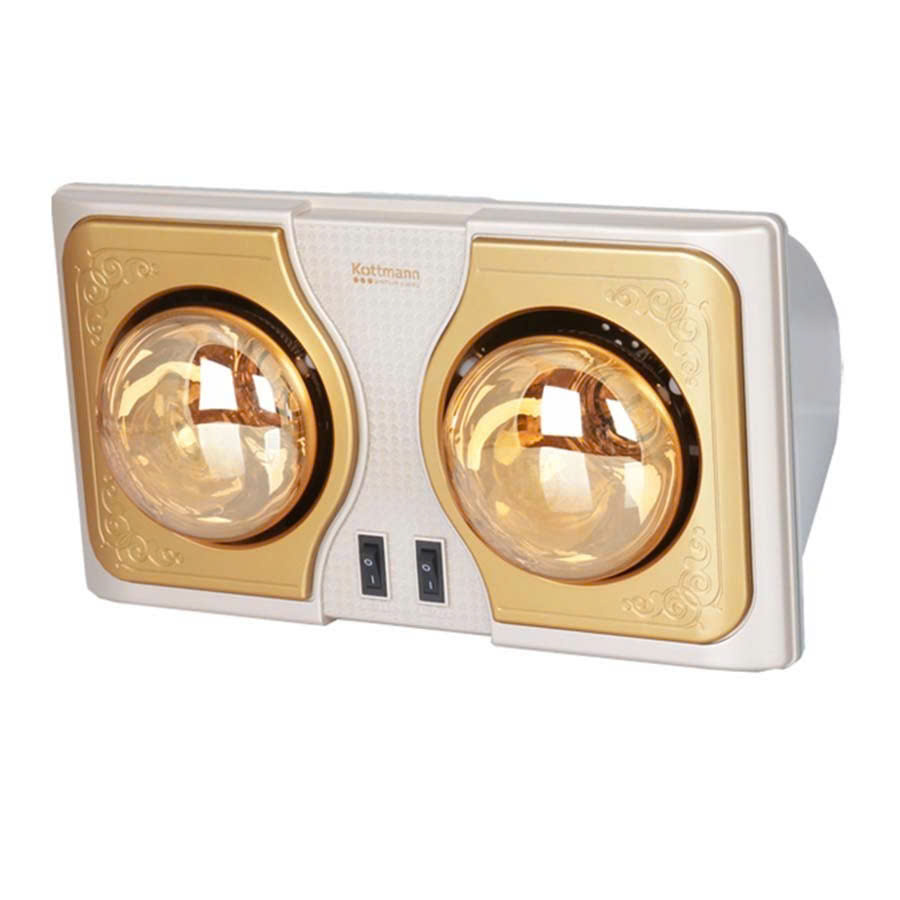 Đèn sưởi nhà tắm Kottmann 2 bóng K2BH