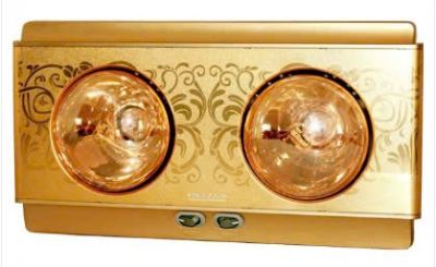 Đèn sưởi 2 bóng treo tường Heizen – HE2B