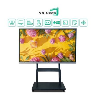 Màn hình cảm ứng tương tác 100 điểm chạm SIEGenX 86INCH (tích hợp Camera và Micro)