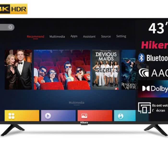 Android Tivi Hikers 43 inch Full HD HK43A500FA
