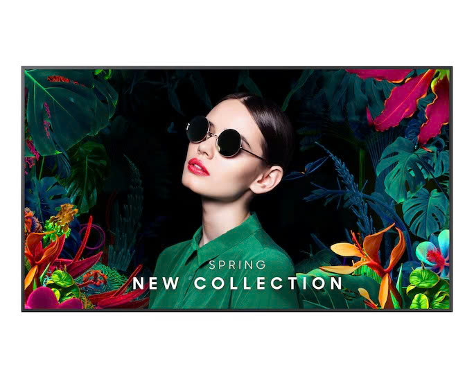 Samsung 55 Inch Crystal UHD Signage QMC LH55QMCEBGCXXV