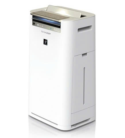 Máy lọc không khí và tạo ẩm Sharp KC-G60EV-W