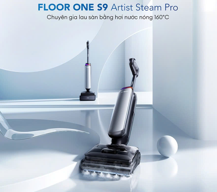 Máy hút bụi lau nhà Tineco Floor One S9 Artist Steam Pro