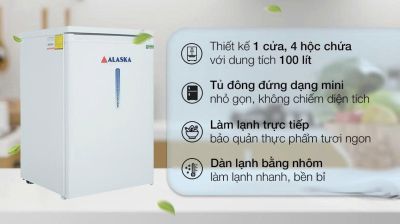Tủ đông Alaska 100 lít IF 11