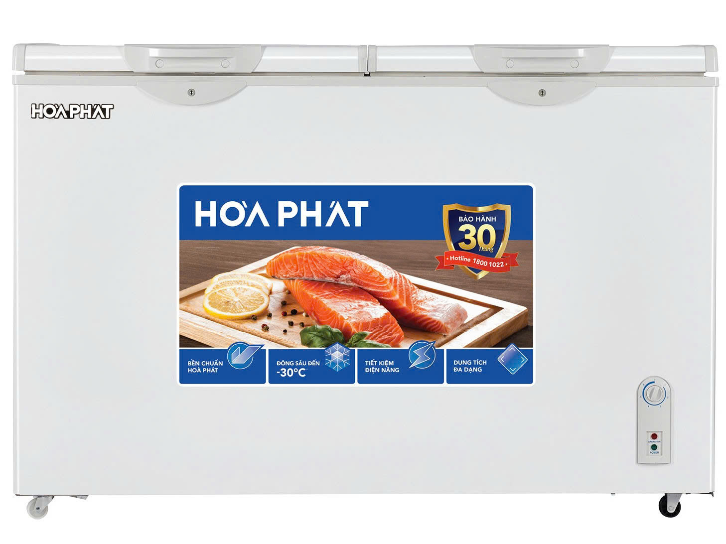Tủ đông Hòa Phát 1 ngăn 1 chế độ đông 352 lít HPF AN6352
