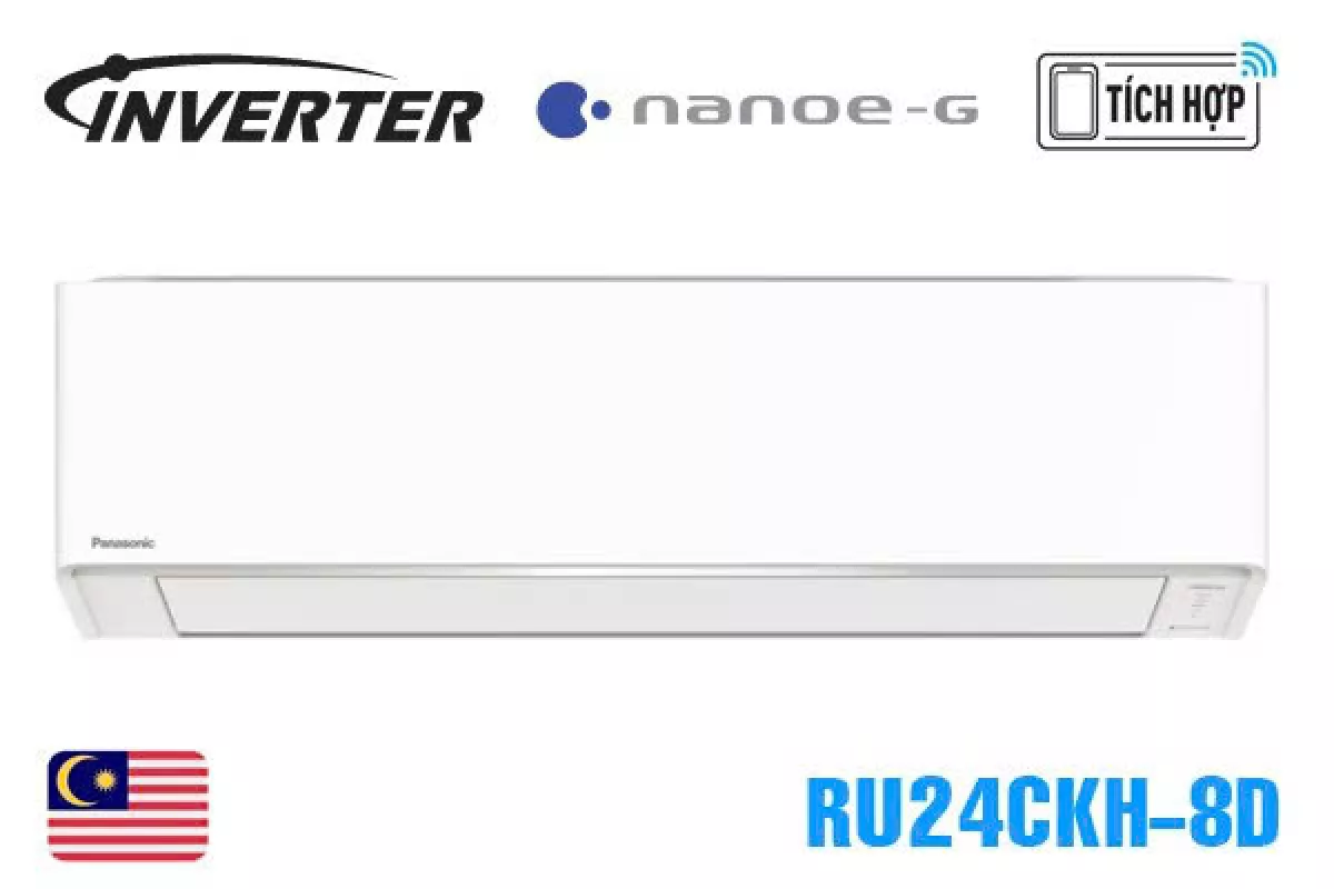 Điều hòa Panasonic 24000 BTU 1 chiều inverter RU24CKH-8D