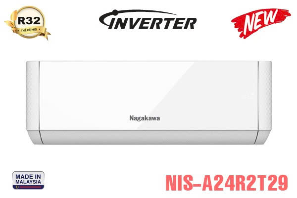 Điều hòa Nagakawa 24000BTU 2 chiều inverter NIS-A24R2T29