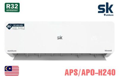 Điều hòa Sumikura 2 chiều 24.000BTU APS/APO-H240MORANDI