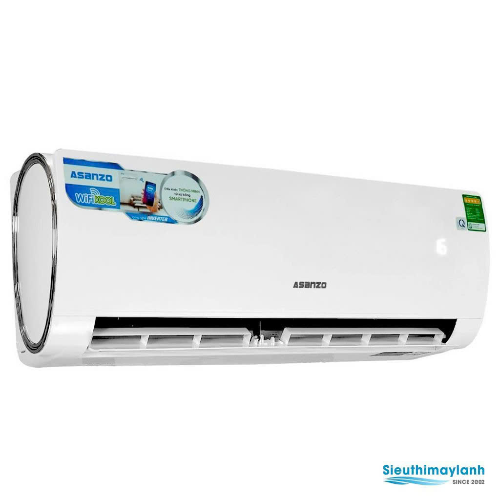 Điều hòa Asanzo 1 chiều Inverter wifi 9000BTU K09N66