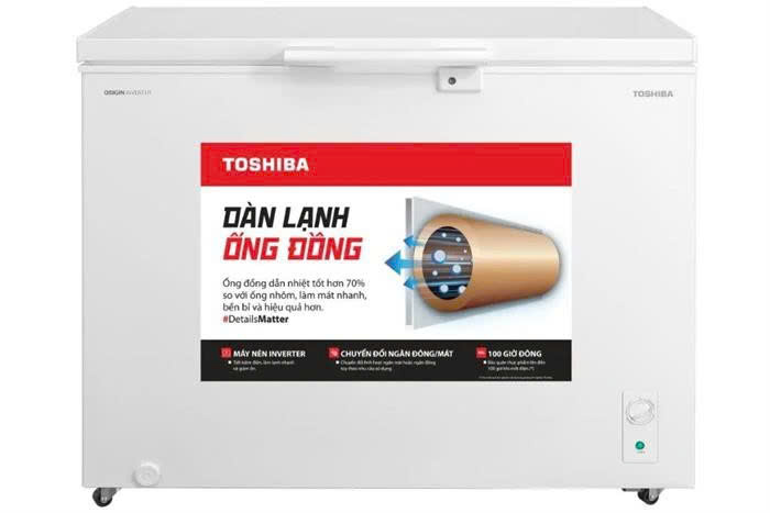 Tủ đông Toshiba Inverter 293 lít GR-RC390CM-PMV(01)