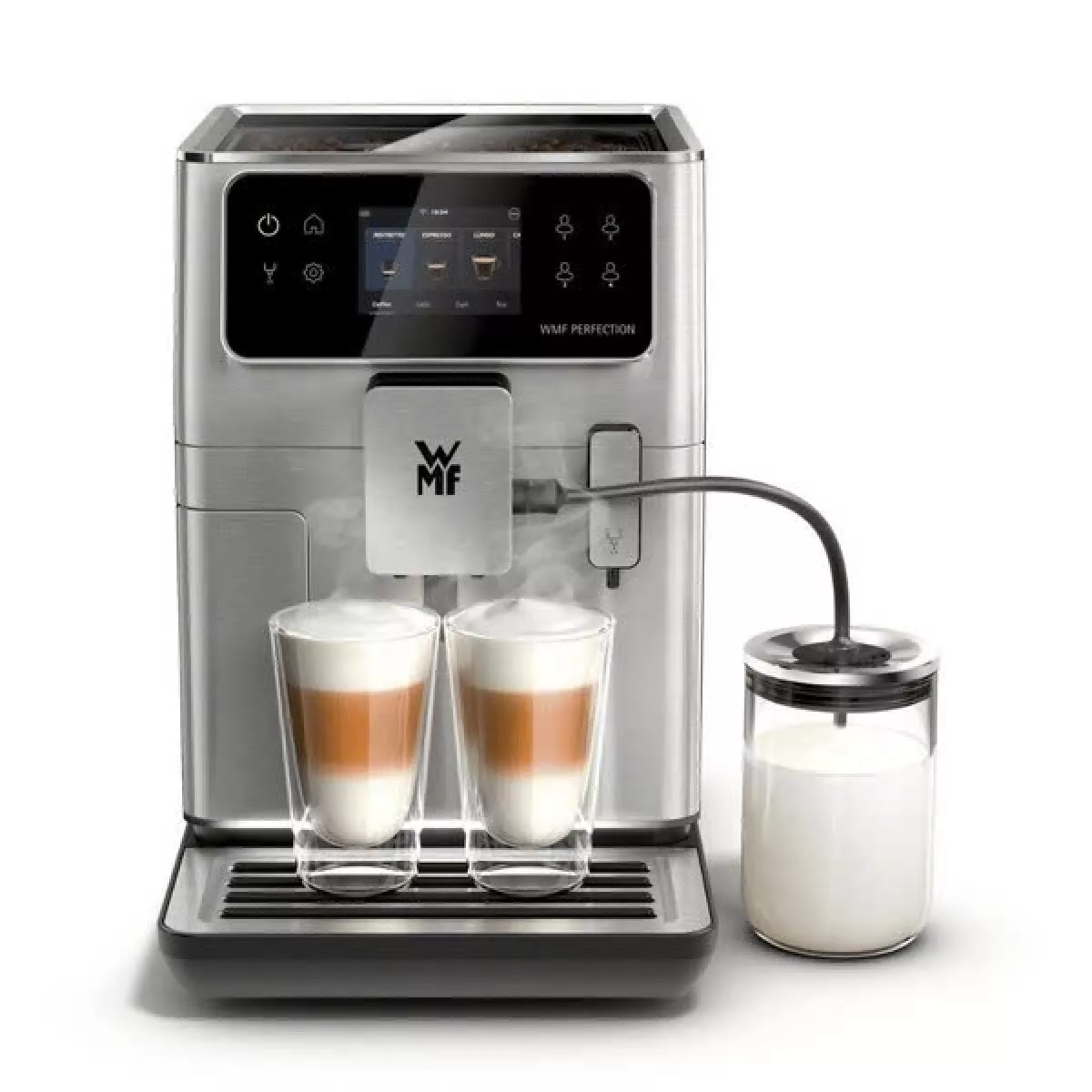 Máy pha cà phê WMF Perfection 680 màu bạc CP814D10