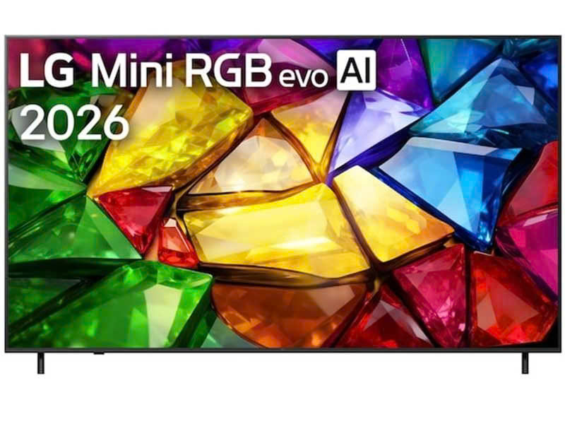 TV Mini LED RGB evo LG AI 4K 86 inch 86MRGB86BSA