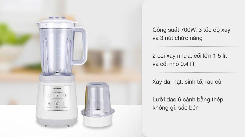 Máy xay sinh tố đa năng Toshiba BL-70PR1NV