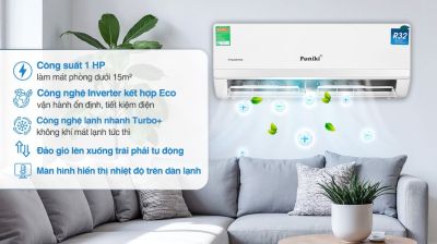 Điều hòa Funiki Inverter 9000 BTU HIC09TMM-6